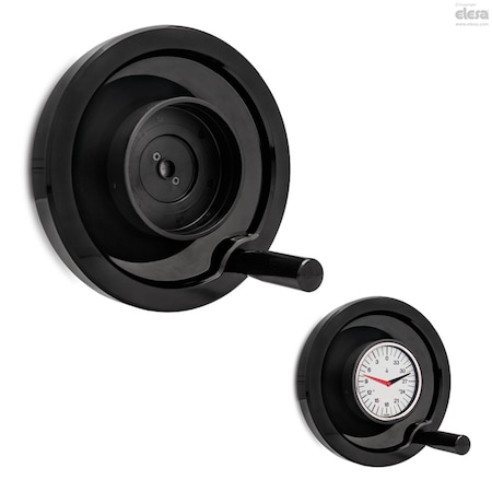 Elesa Handwheels for position indicators, VDN.250-GXX5+I VDN-XX